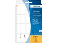Etikett HERMA Allround 19x40mm vit640/FP