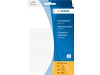 Etikett HERMA Allround 20x50mm vit480/FP