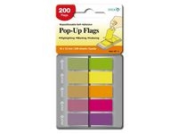 Pop-up flags 45x12mm x 5 block