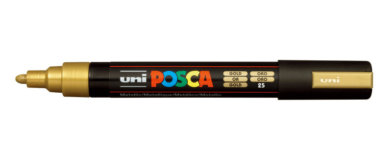 UNI POSCA MARKER PC-5M 810 gold
