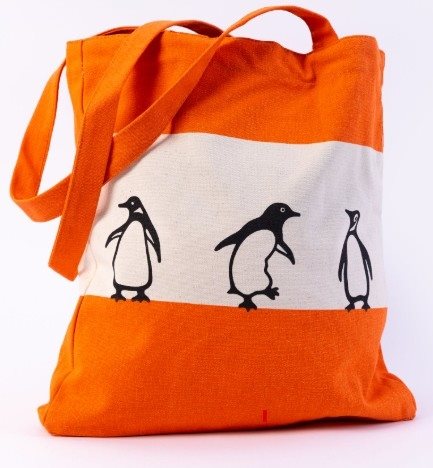 Tygpåse Penguin 90th Tote Bag