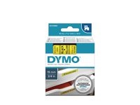 Tape DYMO D1 19mm svart på gul