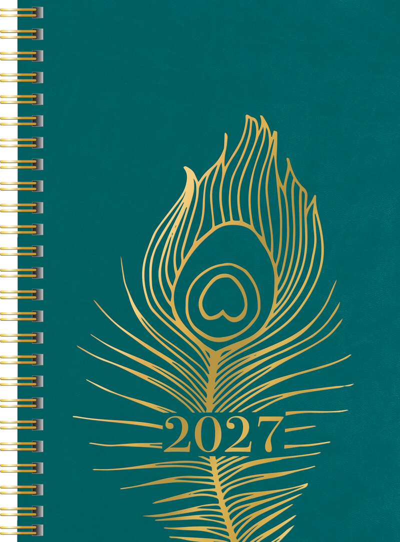 Agenda - Dagbok Peacock Wire-O FSC