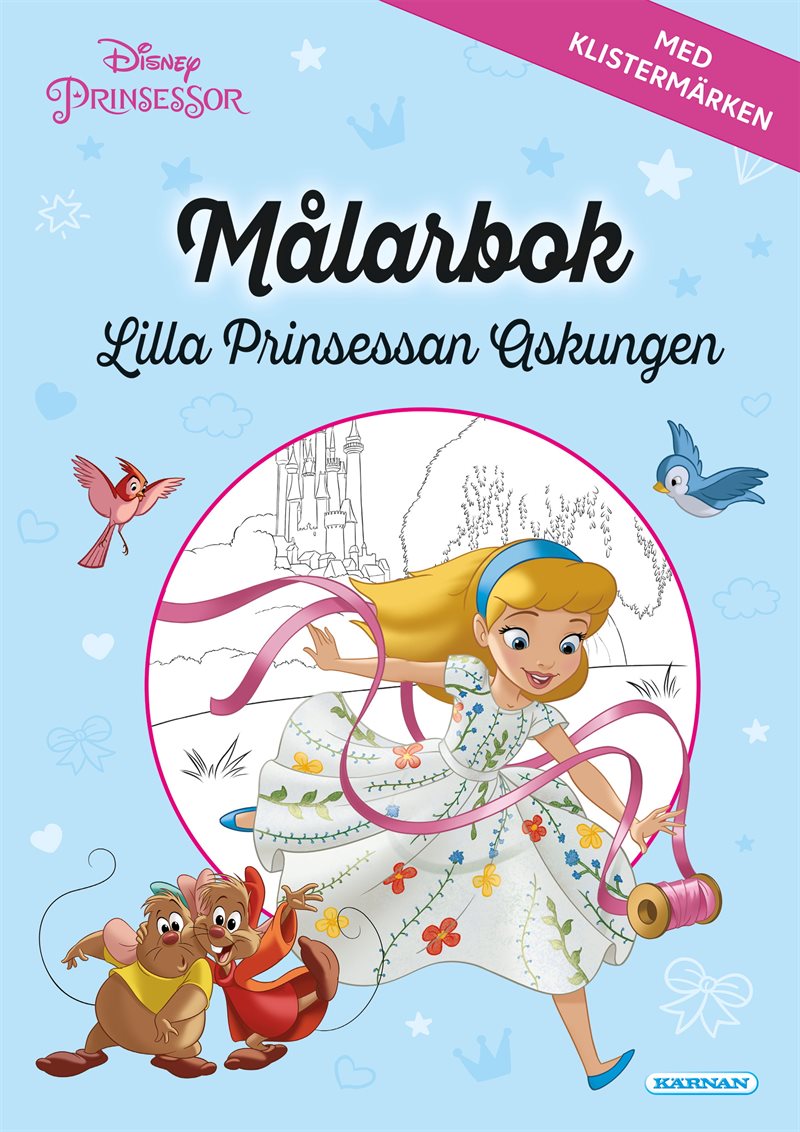 Målarbok Lilla prinsessan