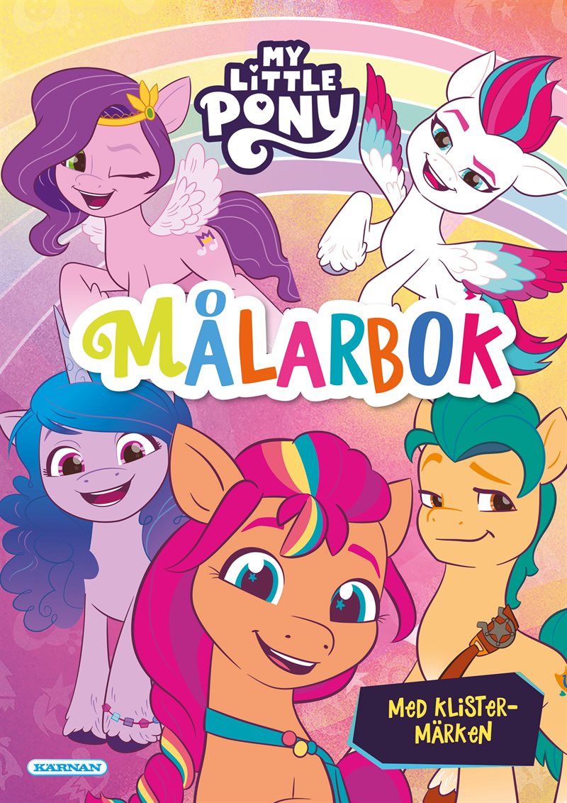 Målarbok My Little Pony