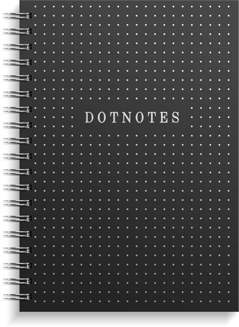 DotNotes B5 svart