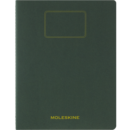Moleskine Student Cahier XXL linjerad myrtle green
