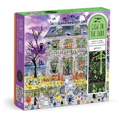 Michael Storrings Haunted House 500 Piece Glow in the Dark Puzzle