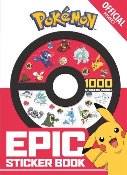The Official Pokémon Epic Sticker Book