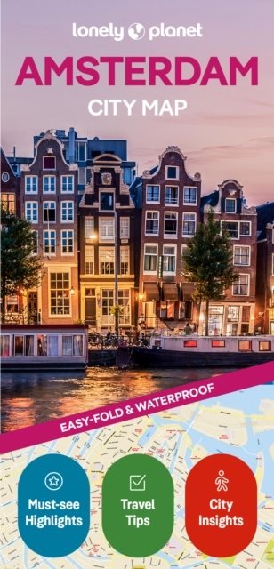 Lonely Planet Amsterdam City Map