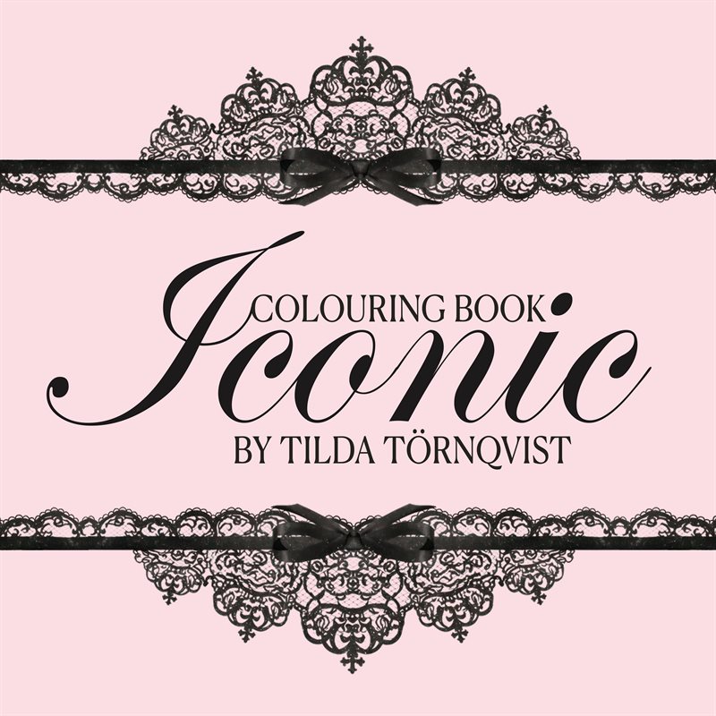 Iconic colouring book