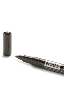Märkpenna perm. PENTEL N50S rund svart