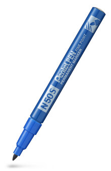Märkpenna perm. PENTEL N50S rund blå
