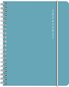 Elevkalender A6 Plain Blue Almanacksförlaget