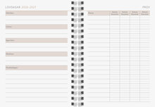 Designkalender - A6 Black&White 12 mån FSC