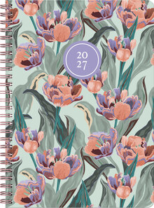 Designkalender - A5 Botanical 12 mån FSC