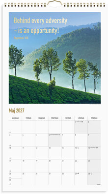 Väggkalender 2027 Dream & Do