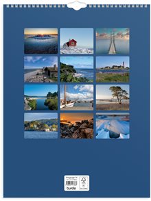 Väggkalender 2026 Svenska kusten