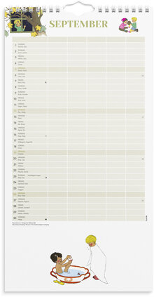Familjekalender 2027 Ilon Wikland