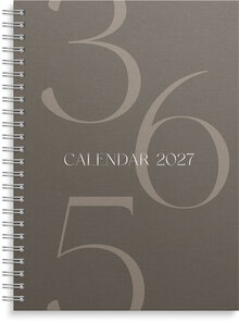 Kalender 2027 Senator A5 Story brun