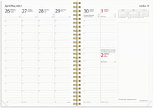 Kalender 2027 Business A5 White