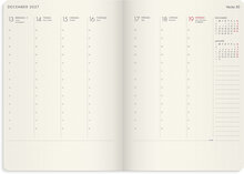 Kalender 2027 Agency A5 Forma Deluxe brun