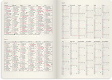Kalender 2027 Agency A5 Forma Deluxe brun
