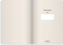 Notebook Deluxe B5 beige